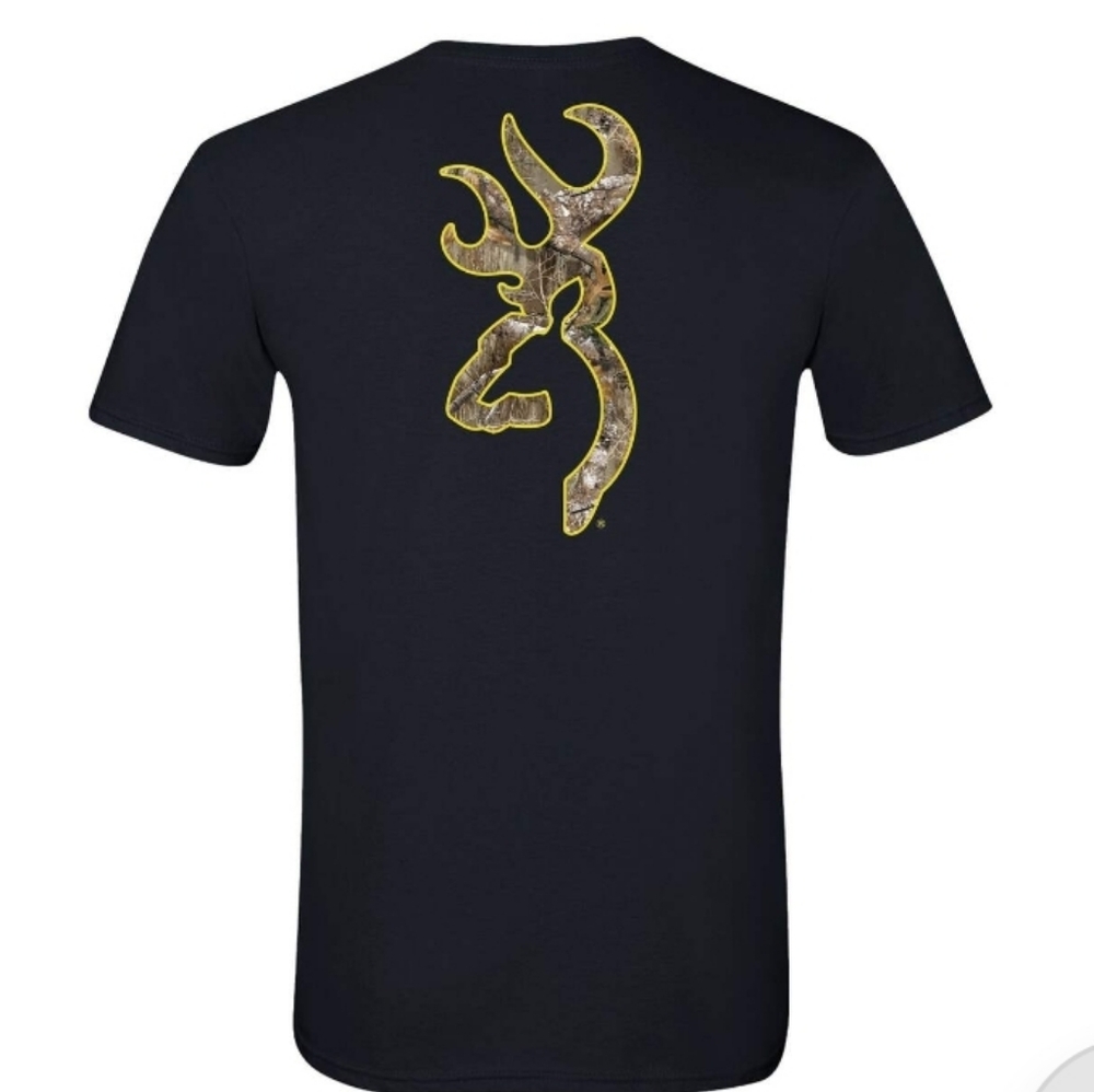 Browning Camo Logo Coton T-Shirt